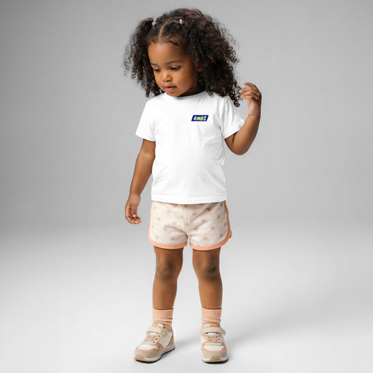 Camiseta Infantil San Tomé — vista frontal, color blanco