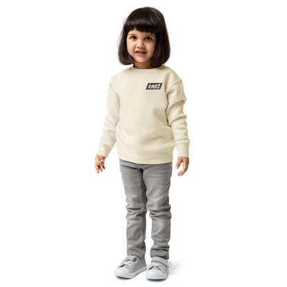 Sudadera infantil San Tomé Black Edition en jaspeado natural, vista frontal