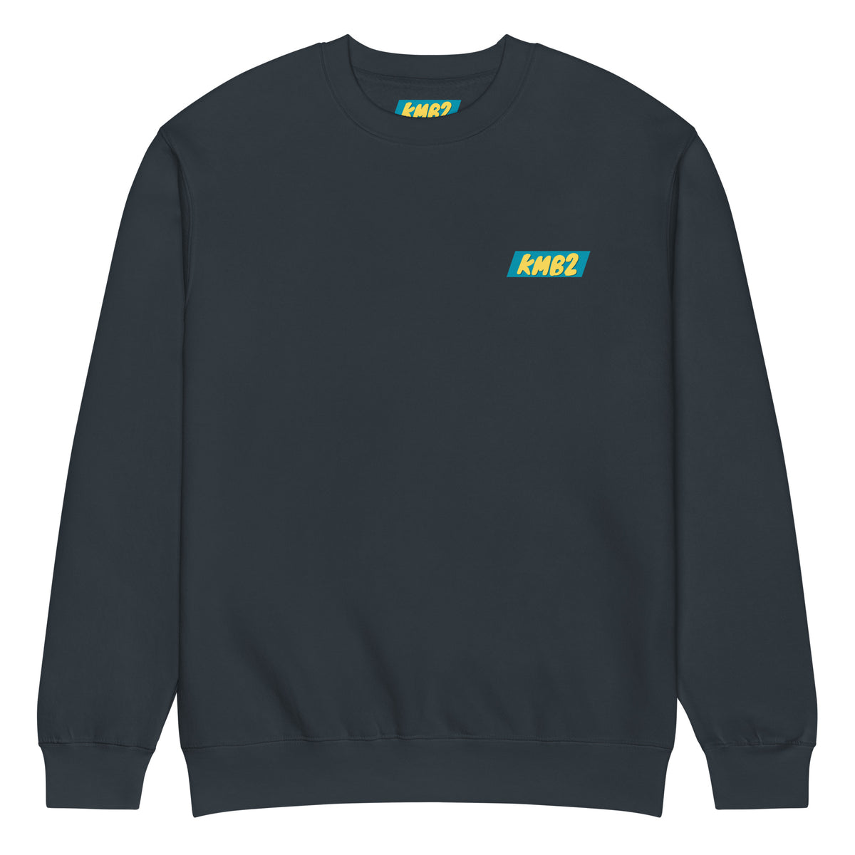 Sudadera San Tomé Premium en azul marino, vista frontal