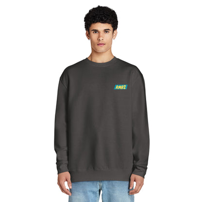 Sudadera San Tomé Premium en gris humo, vista frontal